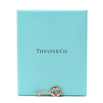 Tiffany 18K Rose Gold Ruby Atlas Pierced Key Pendant 4 of 4