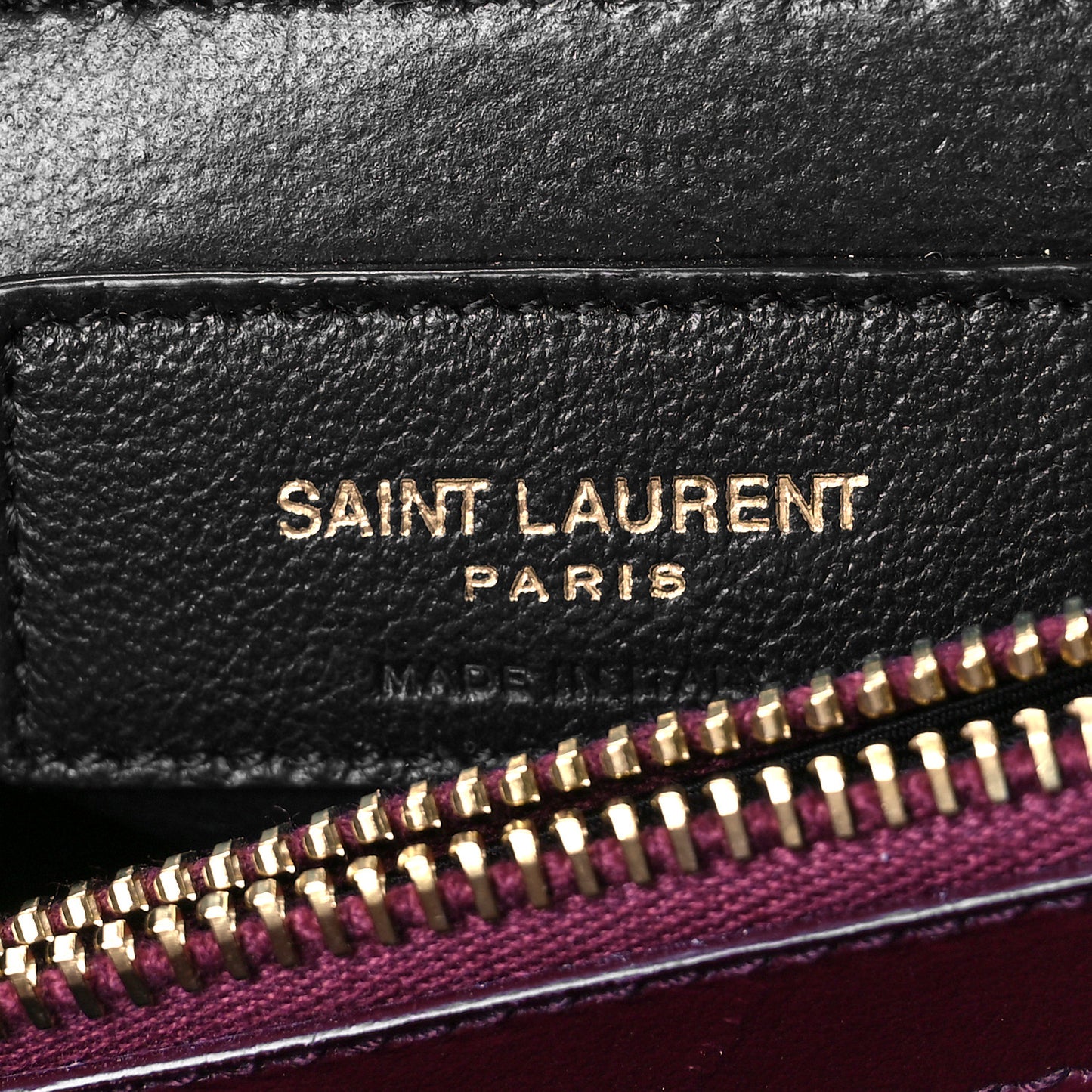 Calfskin Y Quilted Monogram Small Loulou Chain Satchel Dark Legion Red