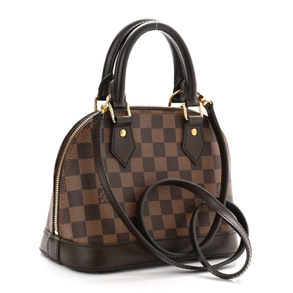 Louis Vuitton Damier Ebene Alma BB 3 of 9