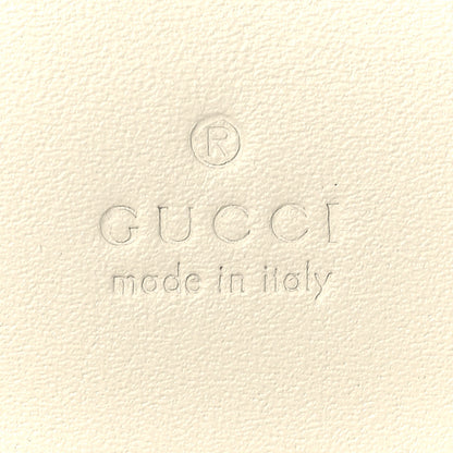 Gucci GG Supreme Monogram Les Pommes Card Case Wallet Beige Multicolor Mystic White 6 of 7