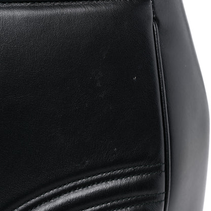 Gucci Calfskin Matelasse Large GG Marmont Shoulder Bag Black 13 of 16
