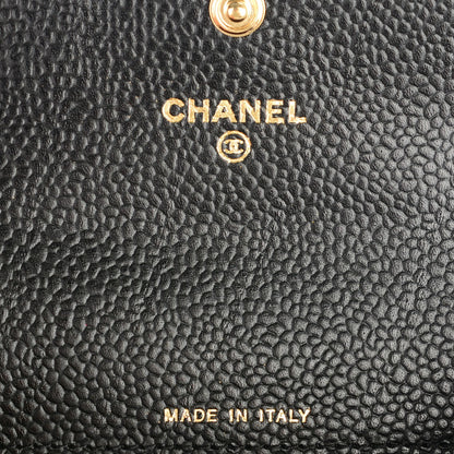 Chanel Caviar Quilted Card Holder Black 6 of 7