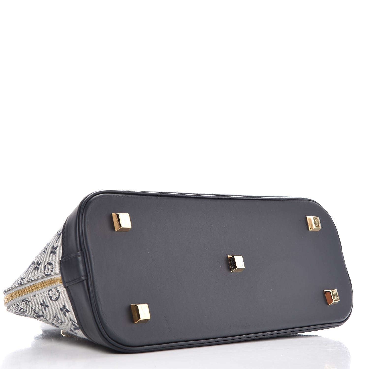 Louis Vuitton Mini Monogram Alma Long Blue 4 of 7