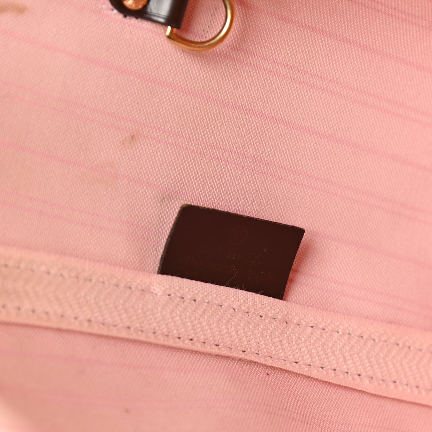 Damier Ebene Neo Neverfull MM Rose Ballerine