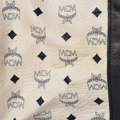 MCM Visetos Weekender Duffle Bag White 20 of 33