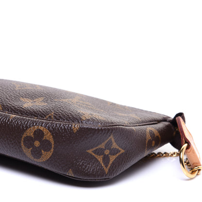 Louis Vuitton Monogram Mini Pochette Accessories 7 of 9