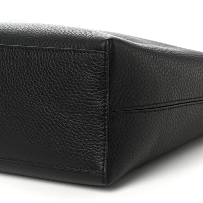 Valentino Garavani Grained Calfskin Rockstud Shoulder Tote Black 8 of 8