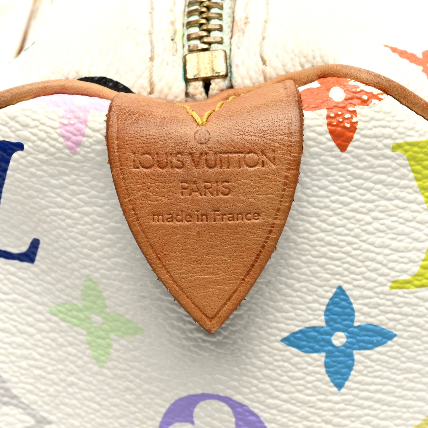 Monogram Multicolor Speedy 30 White