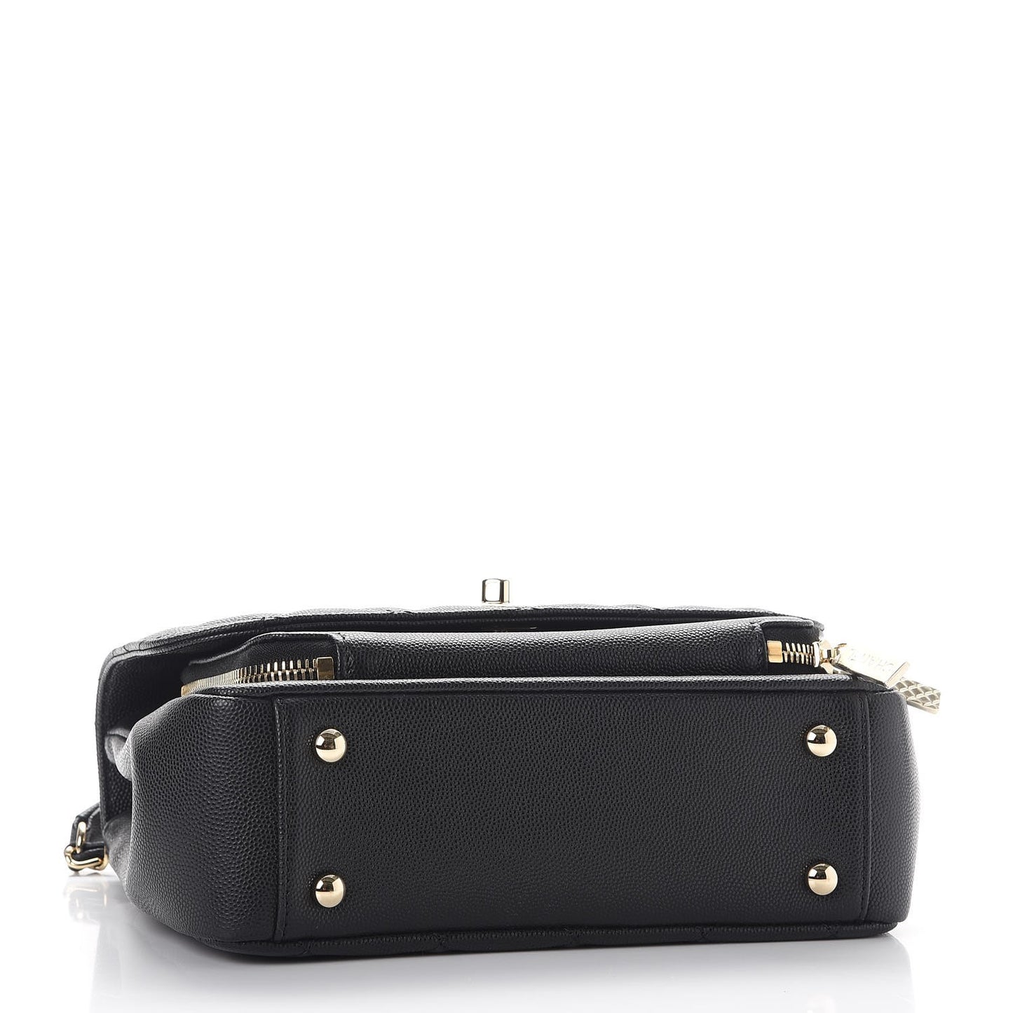 Caviar Quilted Medium Business Affinity Flap Black