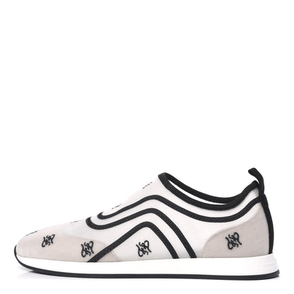 Fendi Mesh FF Karligraphy Slip On Sneakers 39 White 1 of 10