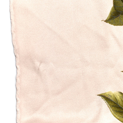 Chanel Silk CC Logo Camellia Scarf 7 of 8