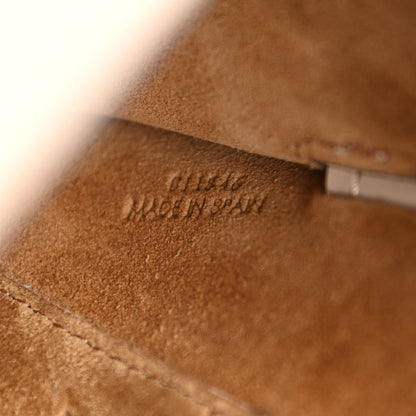 Loewe Grained Calfskin Small Gate Crossbody Bag Light Oat 7 of 12