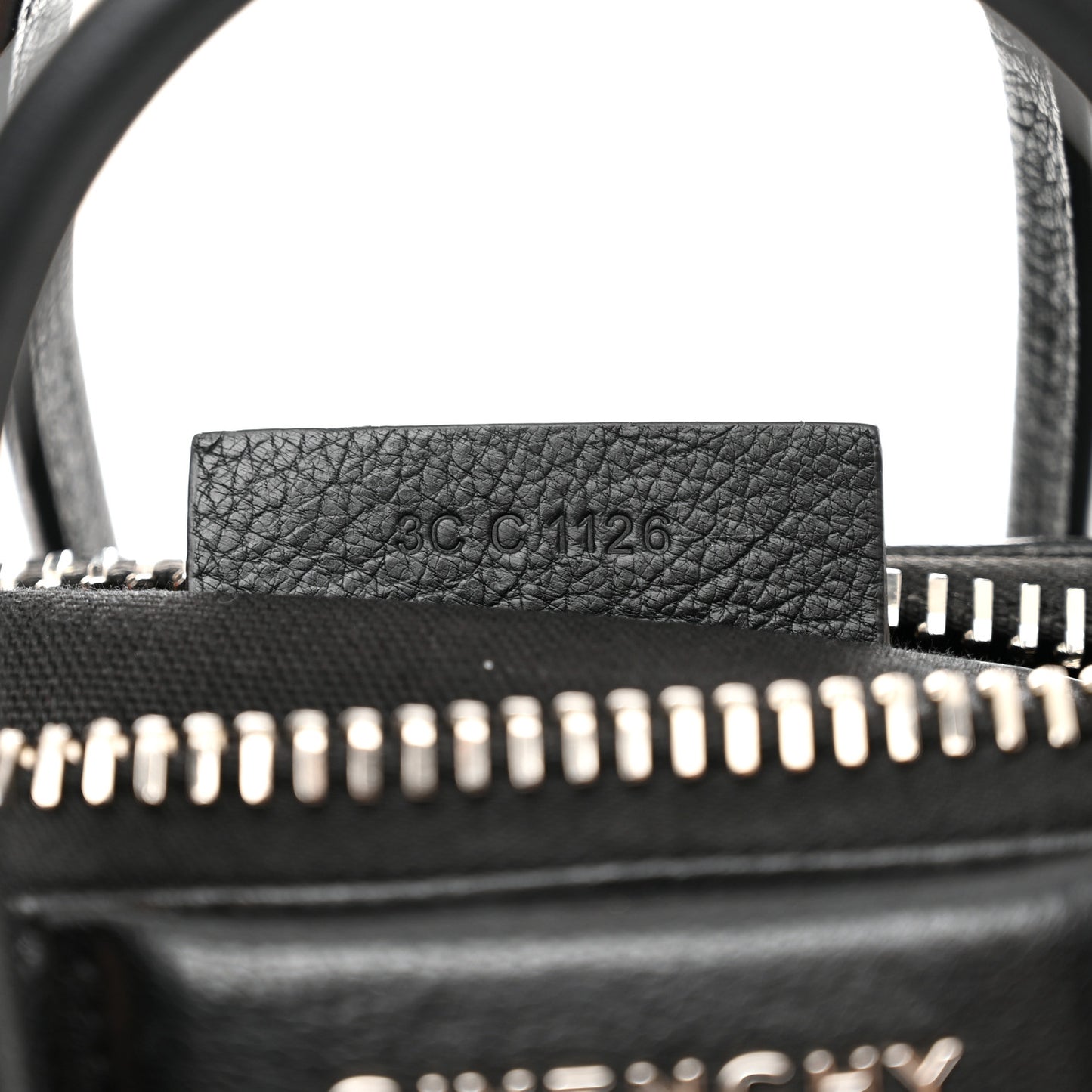 Sugar Goatskin Mini Antigona Black