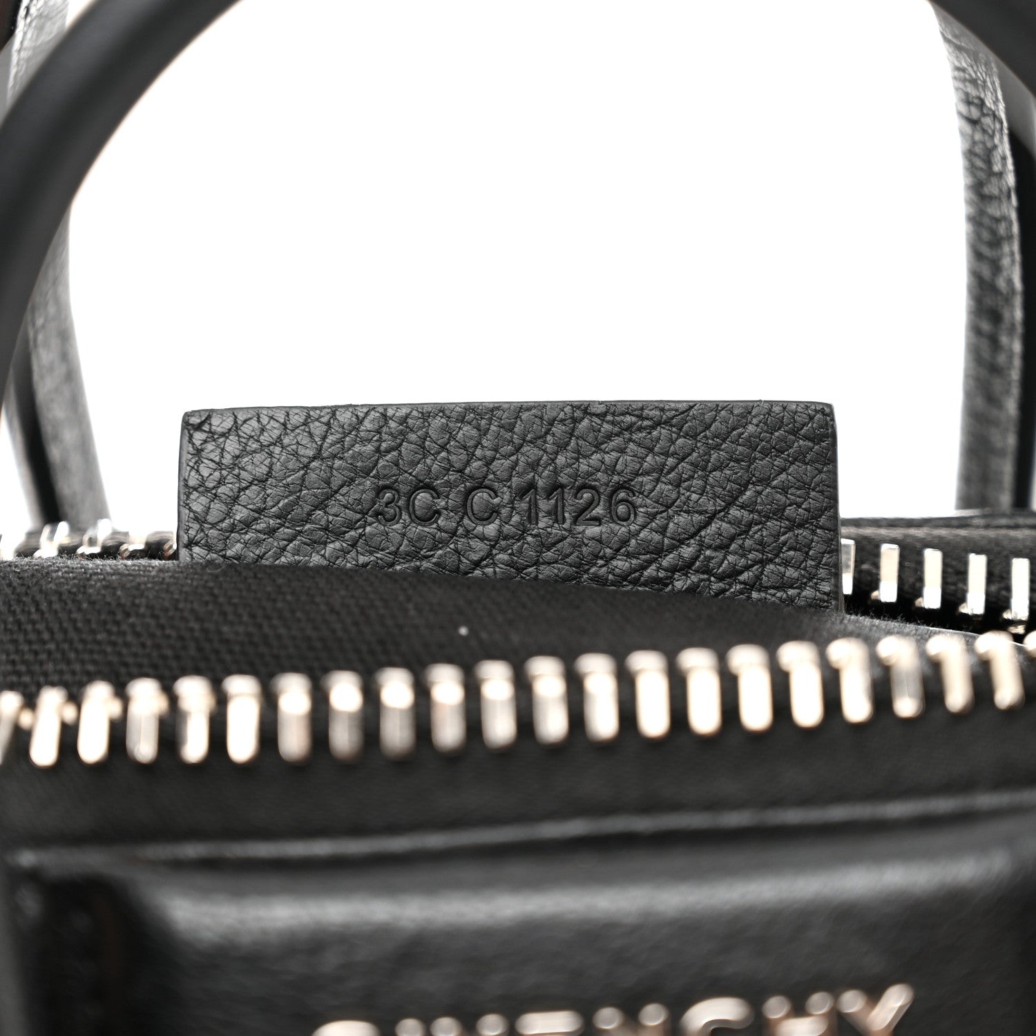 Givenchy Sugar Goatskin Mini Antigona Black 7 of 13