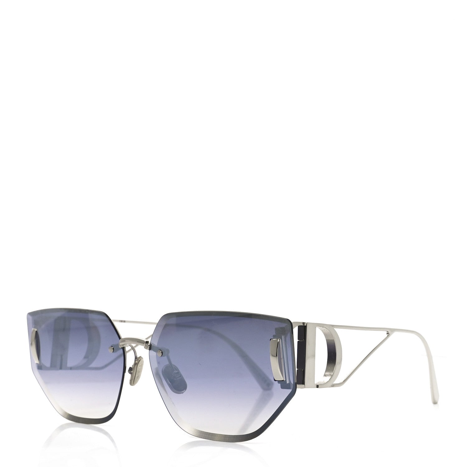 Christian Dior 30 Montaigne B3U Sunglasses Silver 1 of 7