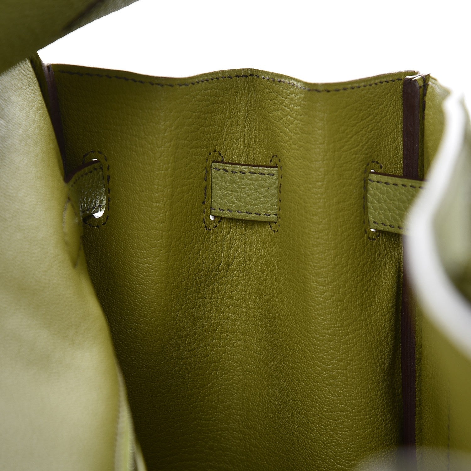 Hermes Togo Birkin 35 Vert Anis 14 of 31