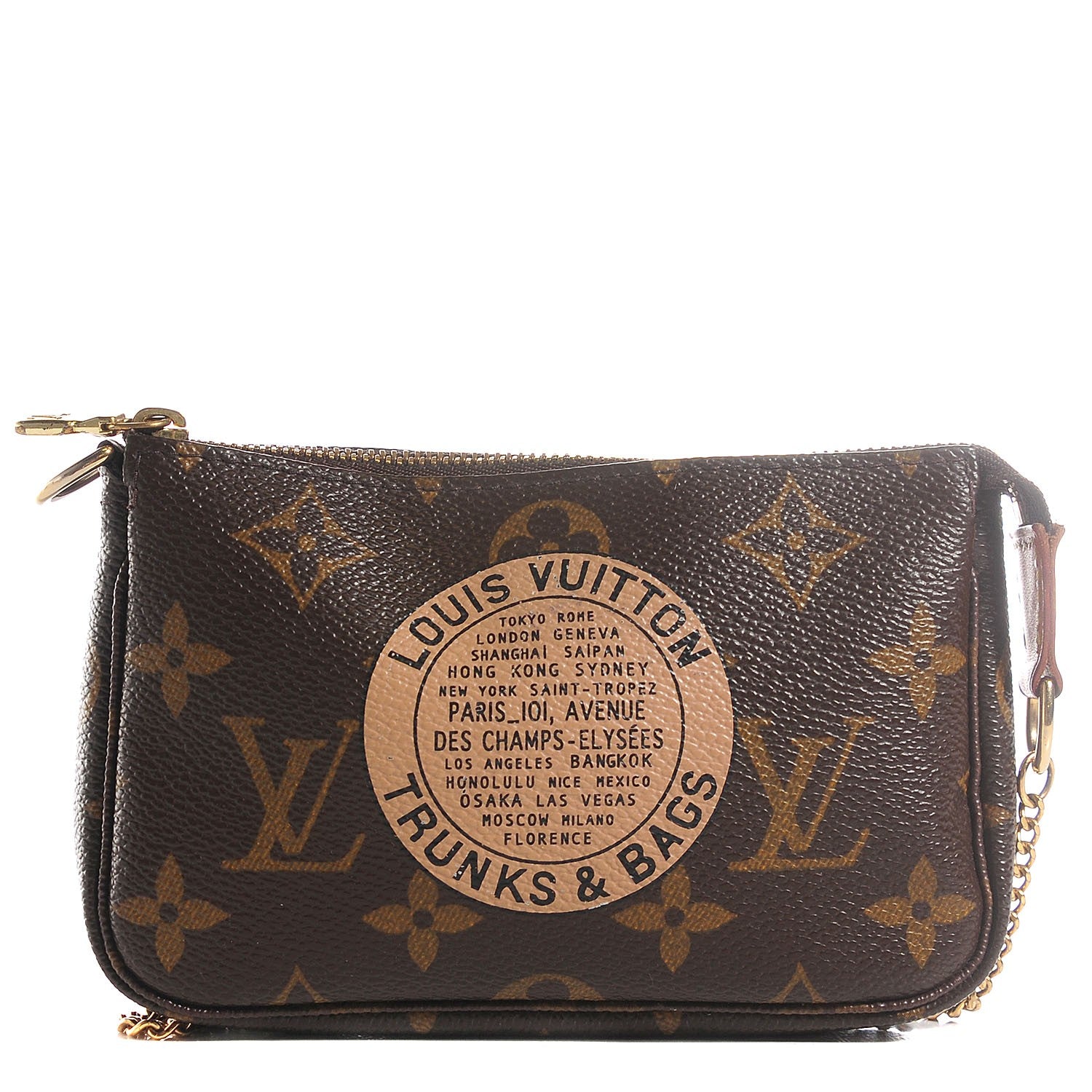 Louis Vuitton Monogram Complice Trunks and Bags Mini Pochette Accessories Beige 1 of 7