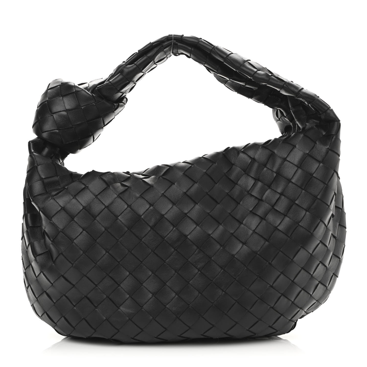 Bottega Veneta Nappa Intrecciato Teen Jodie Hobo Black 1 of 10