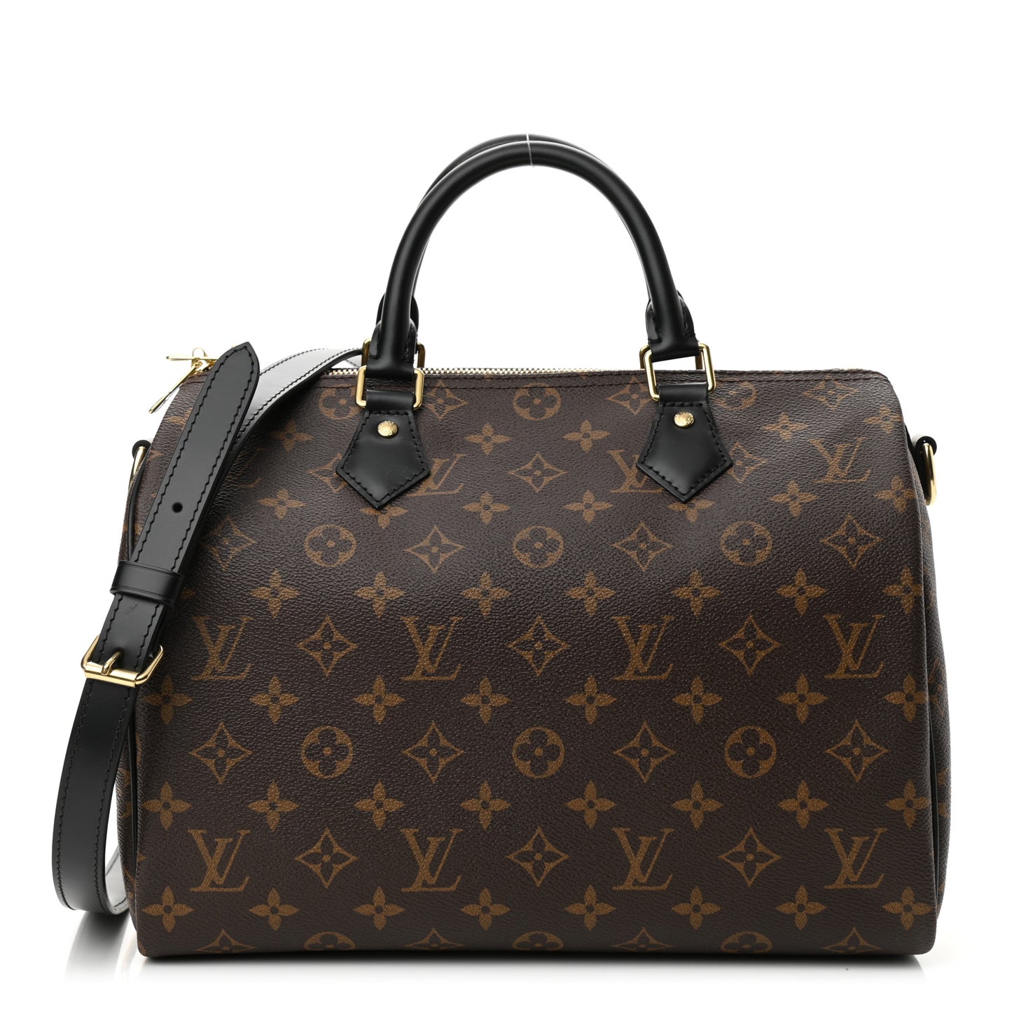 Monogram My World Tour Speedy Bandouliere 30 Black