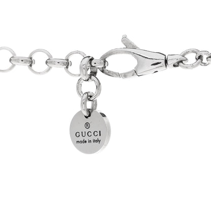 Gucci Sterling Silver Enamel GucciGhost Ghost Pendant Necklace Red 5 of 6