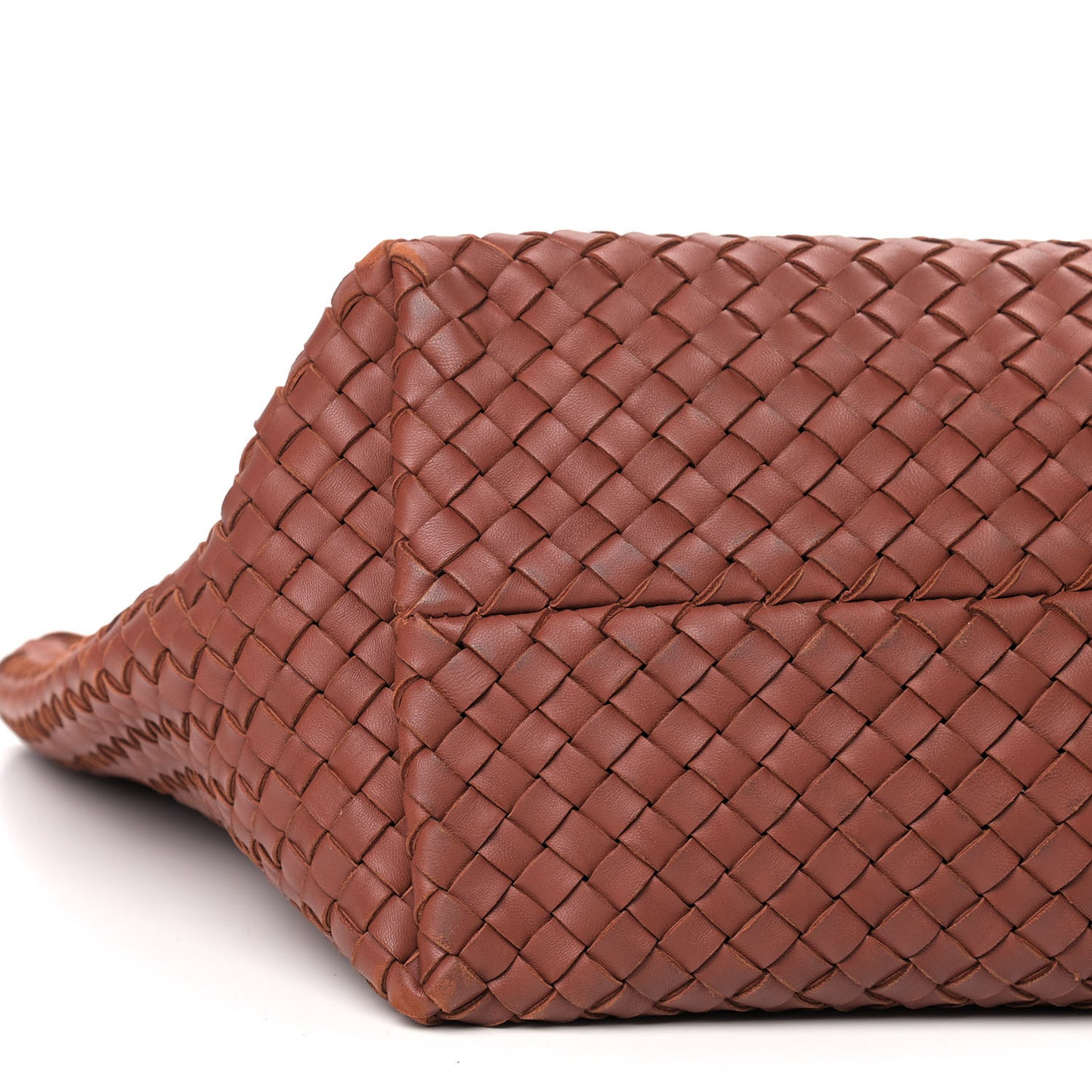 Nappa Intrecciato Medium Cabat Rust