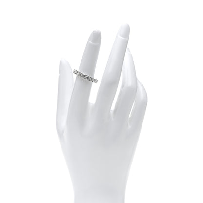 David Yurman Platinum Diamond 3.6mm Eden Eternity Wedding Band Ring 50 5.5 2 of 4