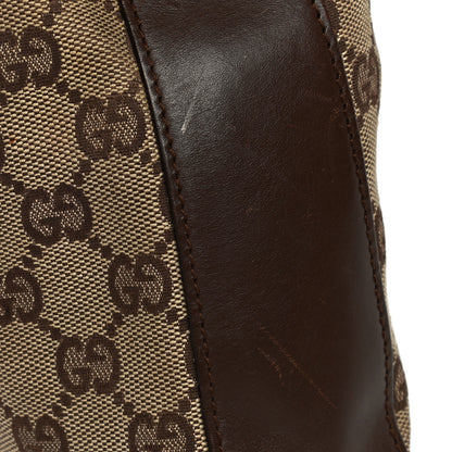 Gucci Monogram GG Small Clasp Hobo Brown 15 of 16