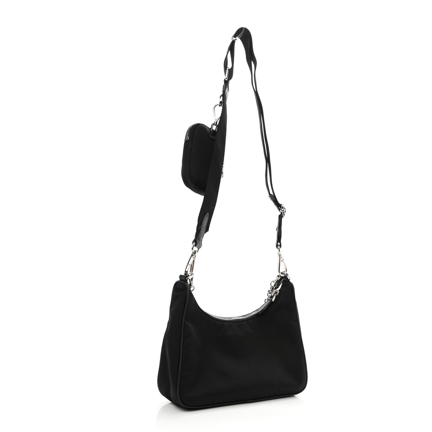 Nylon Re-Edition 2005 Shoulder Bag Black