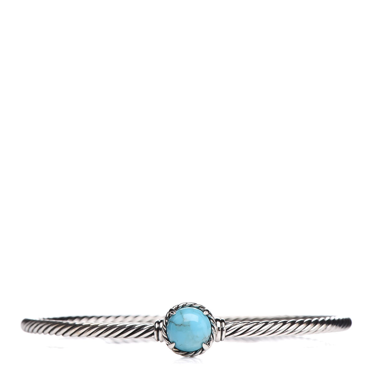 Sterling Silver Turquoise 3mm Chatelaine Bracelet