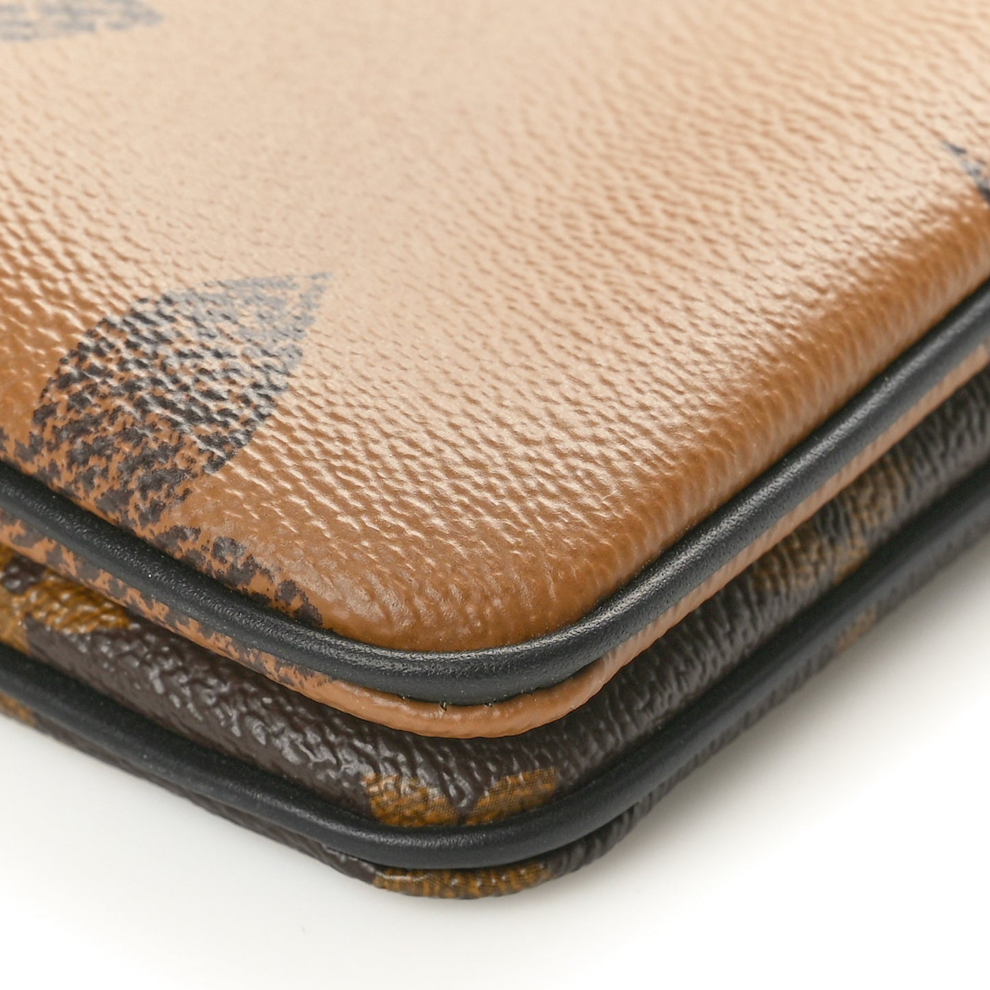 Reverse Monogram Giant Double Zip Pochette