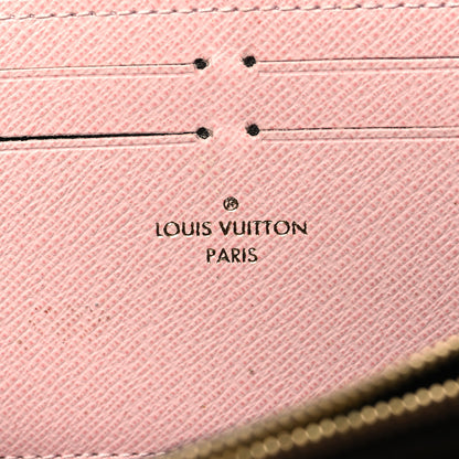 Louis Vuitton Monogram Clemence Wallet Rose Ballerine 6 of 7