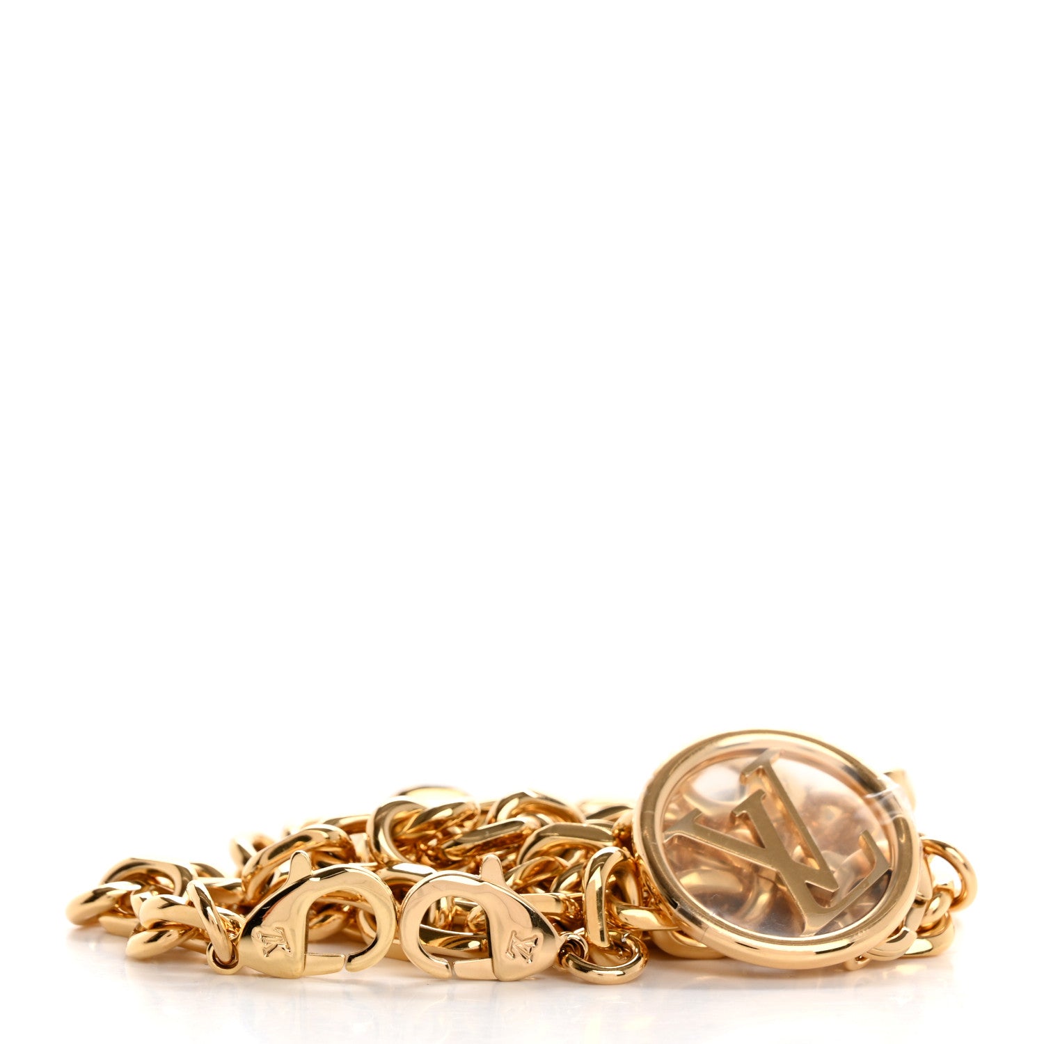 Louis Vuitton Metal Pochette Coussin Chain Strap Gold 3 of 3