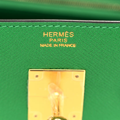 Hermes Epsom Birkin 30 Bambou 6 of 13