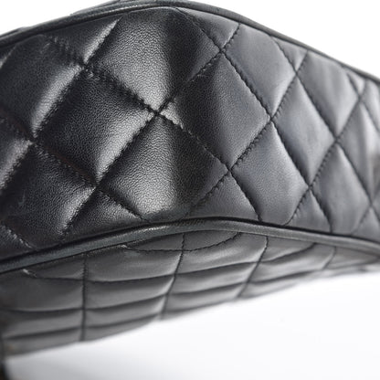 Chanel Lambskin Quilted CC Tassel Camera Case Black 15 of 16
