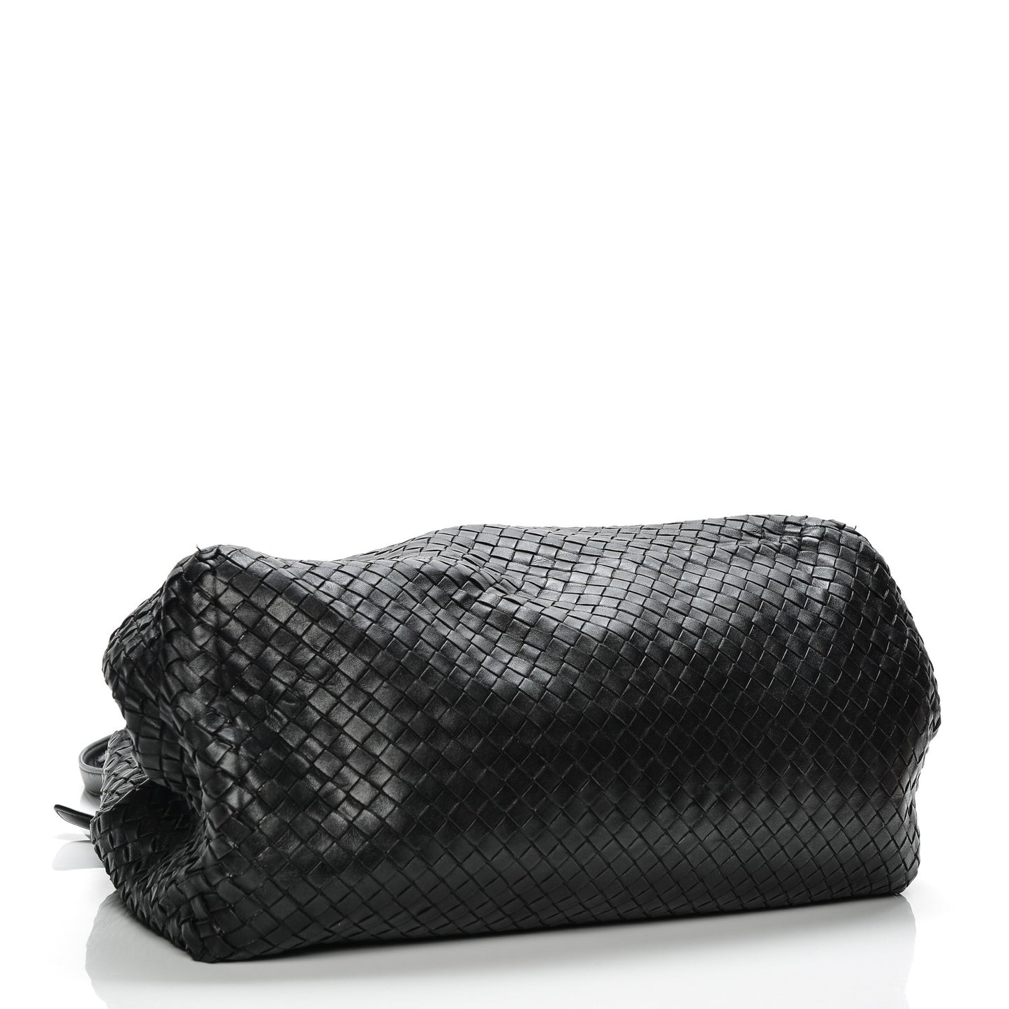 Nappa Intrecciato Large Seamless Tote Nero Black