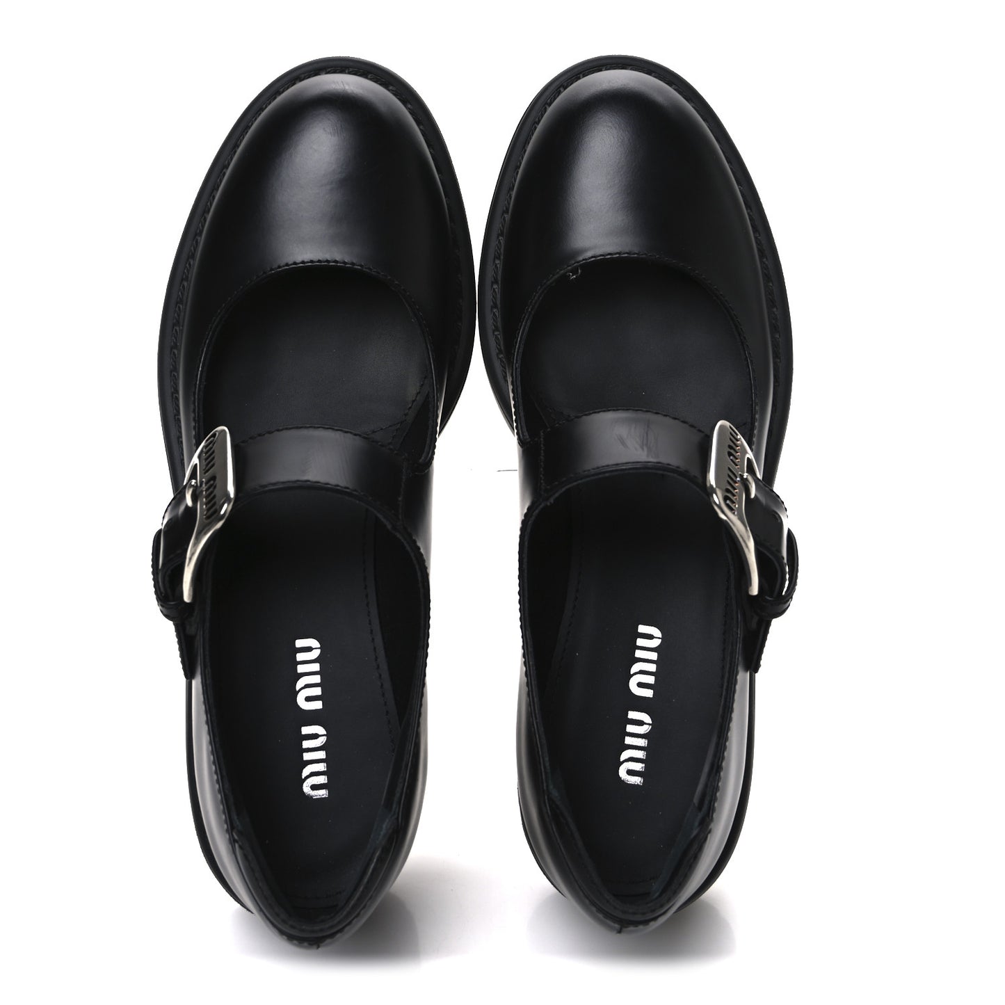 Spazzolato Rois Mary Jane Pumps 41 Black