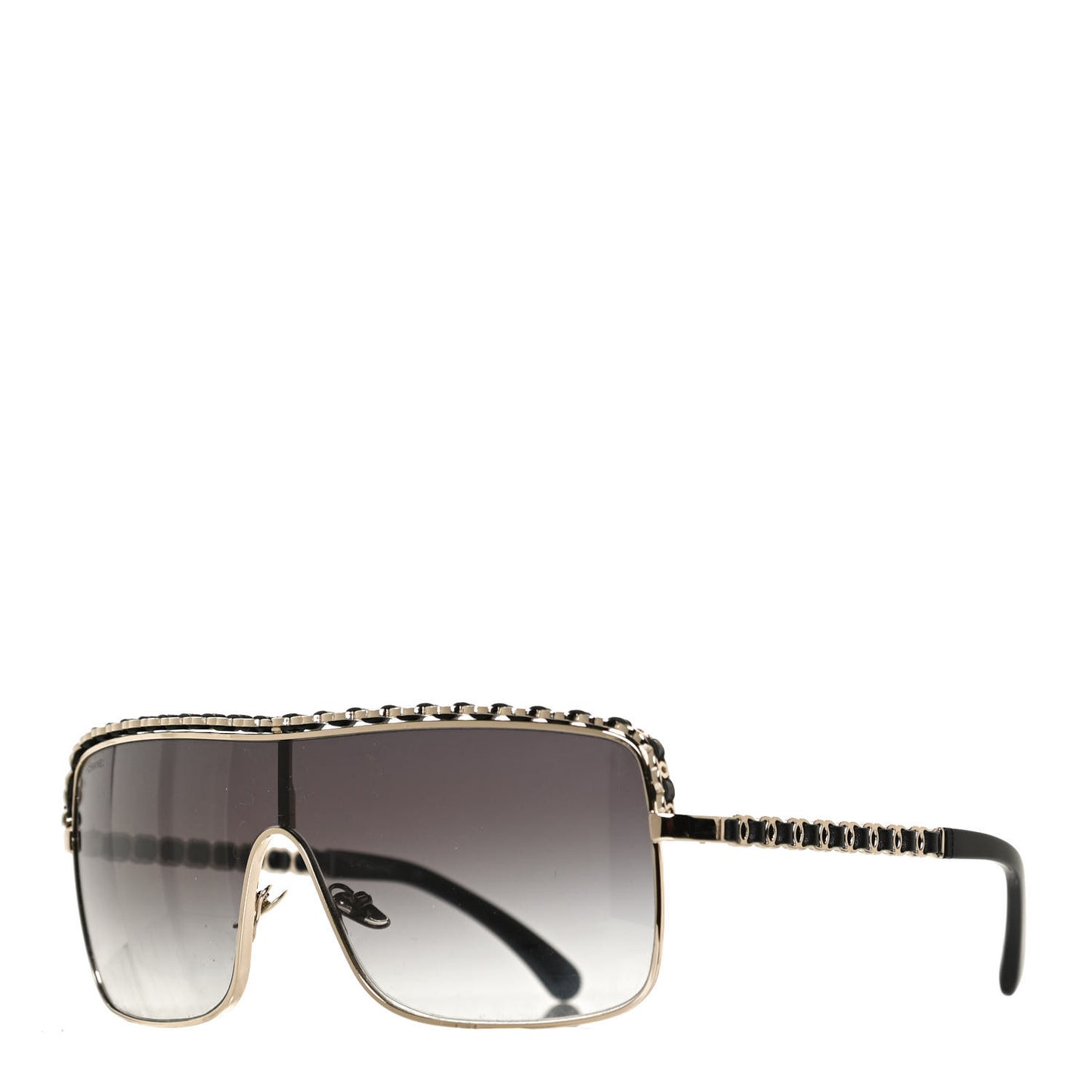 Metal Shield Sunglasses 71368 Grey