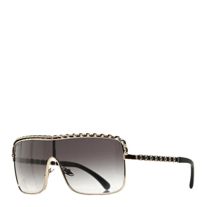 Chanel Metal Shield Sunglasses 71368 Grey 1 of 7