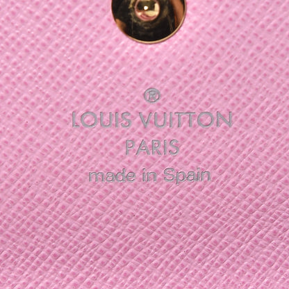 Louis Vuitton Monogram Multicolor Business Card Holder White Litchi 6 of 7