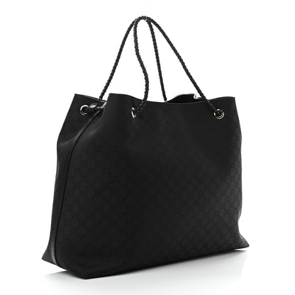 Gucci Nylon Monogram Gifford Tote Black 3 of 10