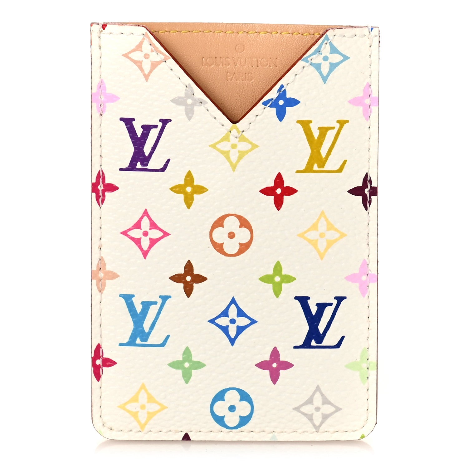 Louis Vuitton Monogram Multicolor Mirror and Case Pouch White 4 of 9