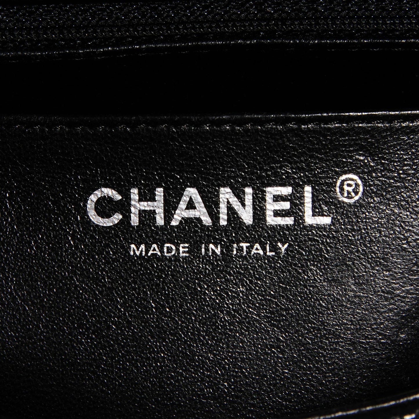 Caviar Quilted Mini Square Flap Black