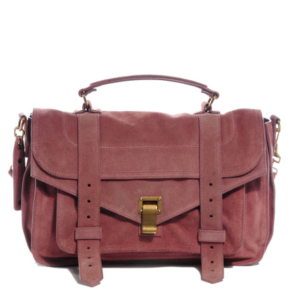 Proenza Schouler Suede PS1 Medium Satchel Antique Pink 1 of 13