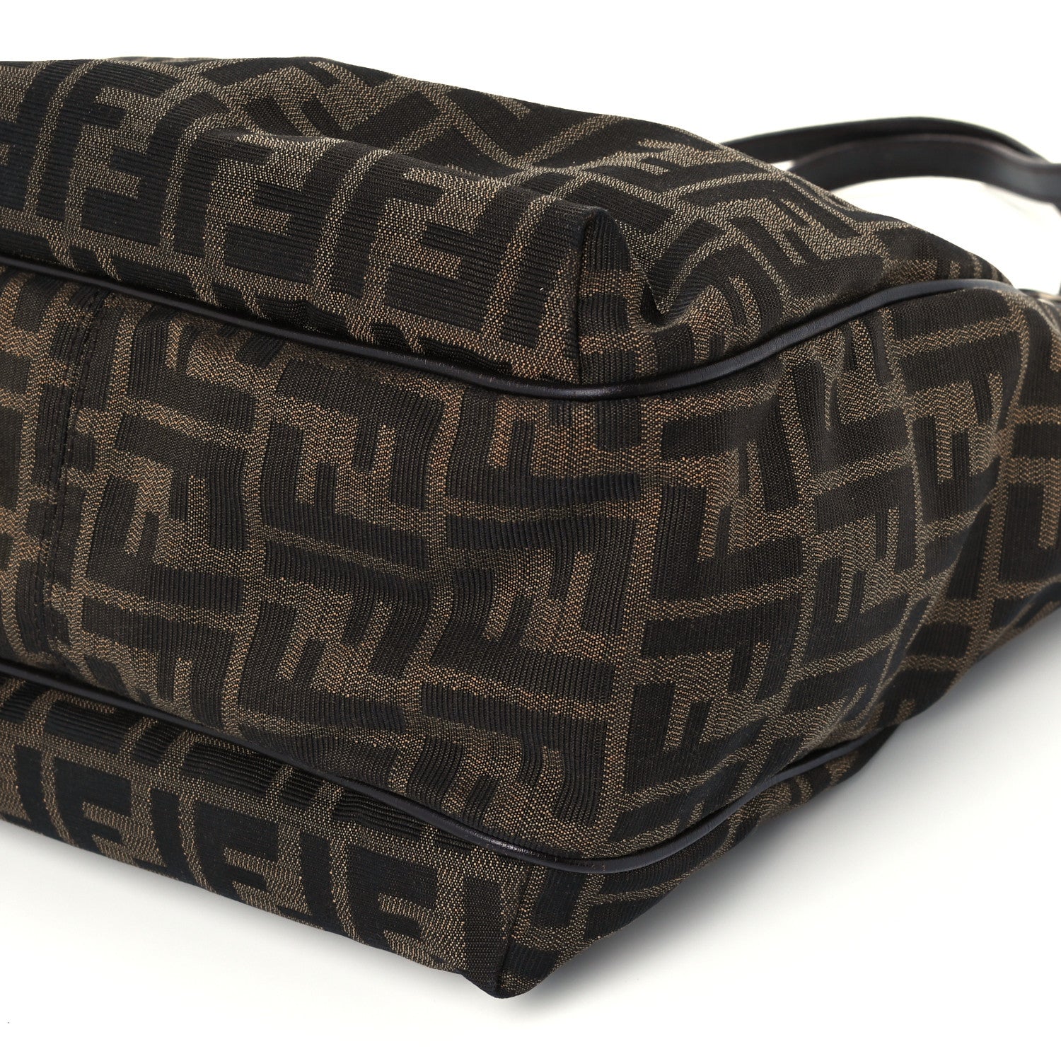 Fendi Zucca Small Chef Shopping Tote Tobacco Moro 11 of 11