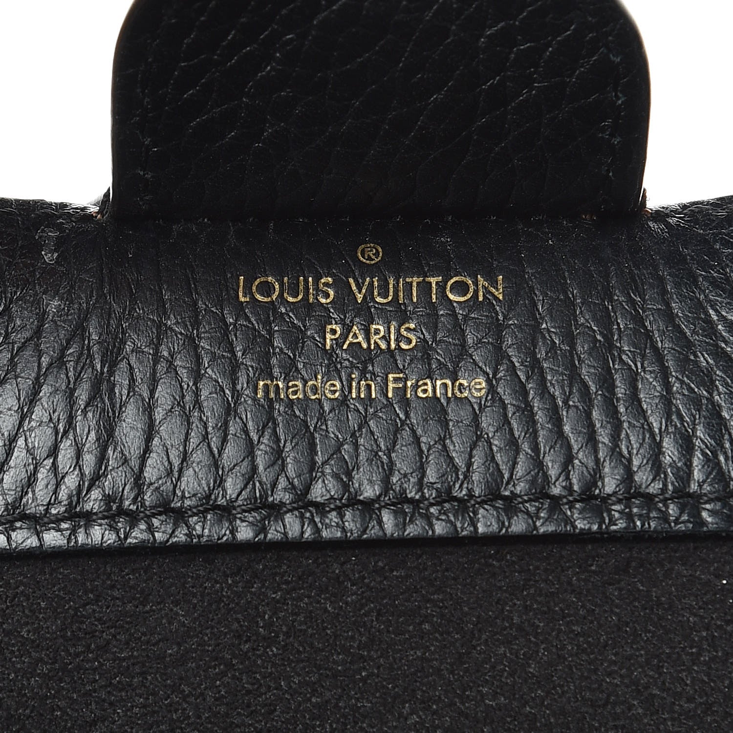 Louis Vuitton Damier Ebene Cuir Taurillon Brittany Black 6 of 12