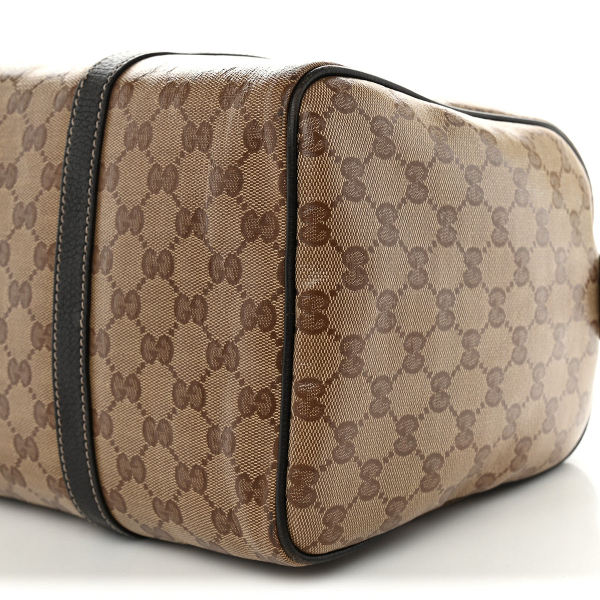 Gucci Crystal Monogram Medium Joy Boston Dark Brown 10 of 10