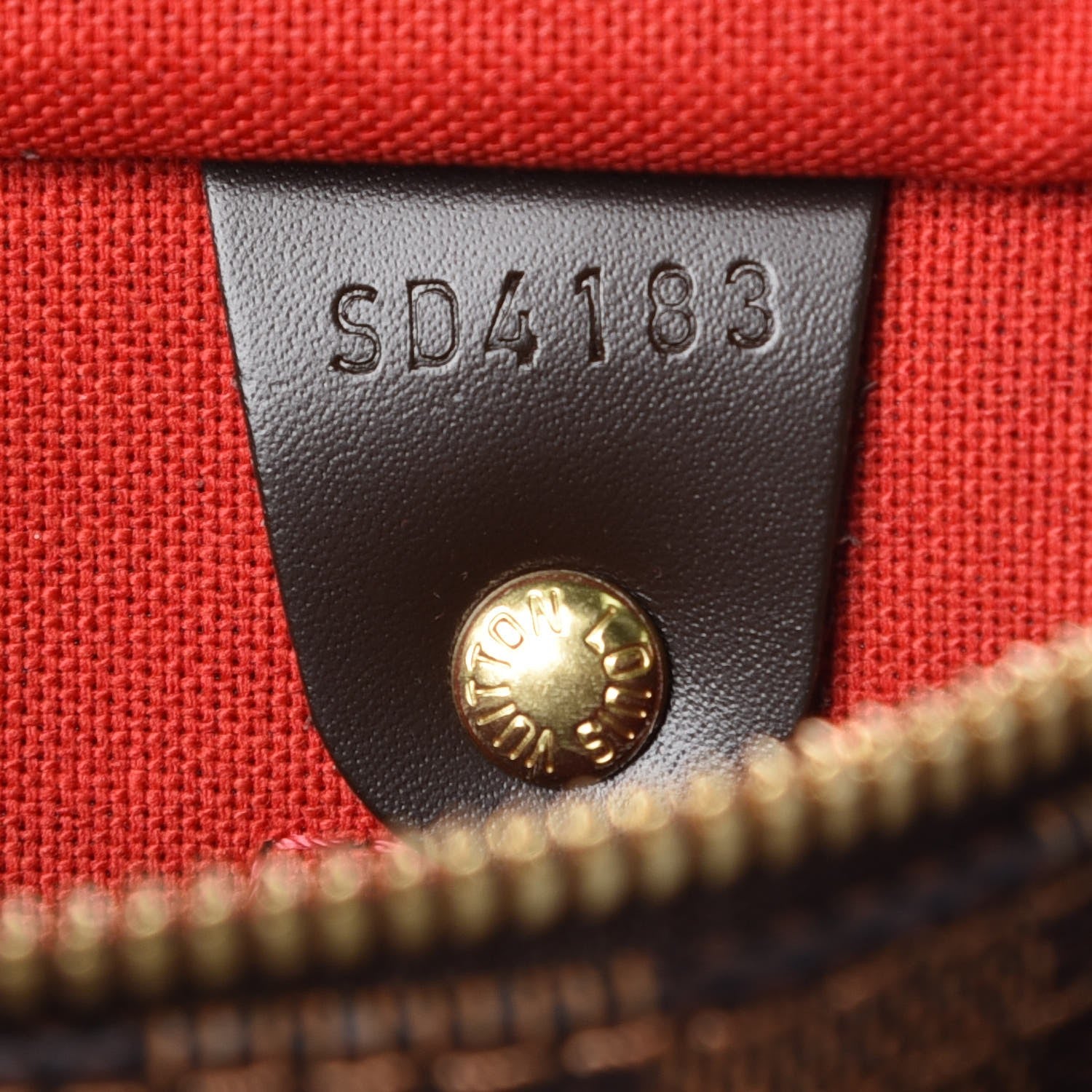 Louis Vuitton Damier Ebene Speedy Bandouliere 30 8 of 9