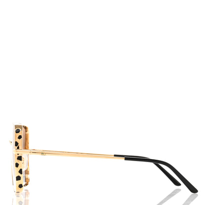 Cartier Panthere de Cartier Sunglasses CT0299S Gold Black 3 of 8