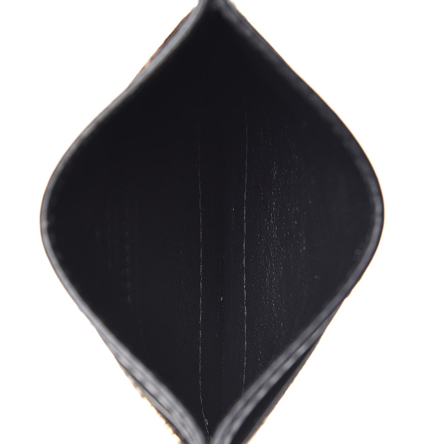 GG Supreme Monogram Bees Card Holder Black