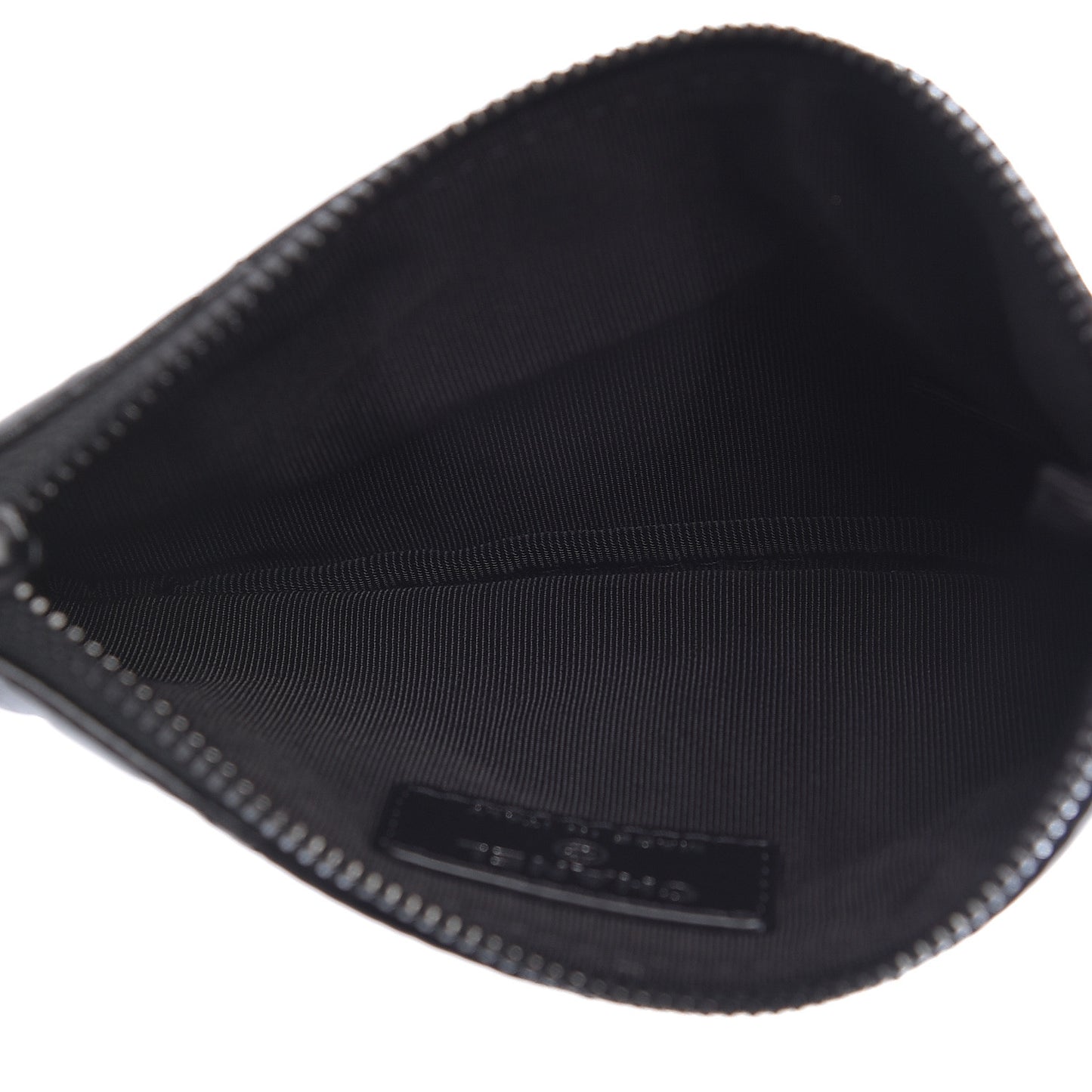 Aged Calfskin Quilted Small Reissue Cosmetic Case So Black